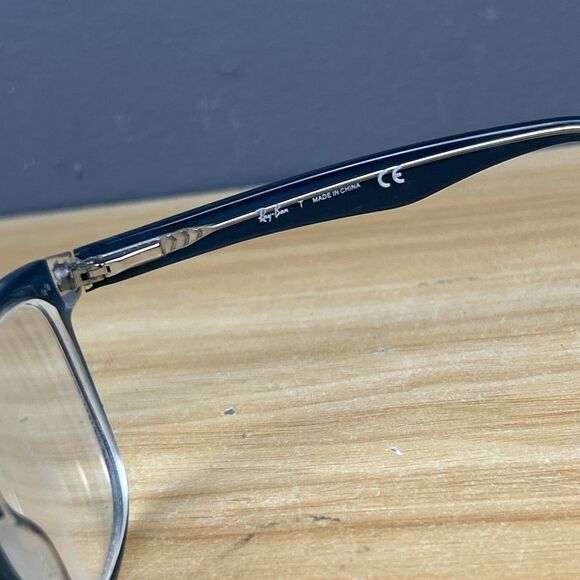 Ray-Ban Eyeglasses Frame RB 5285 5763 Blue Full Rim 53-19-145  FRAMES ONLY - Picture 5 of 7